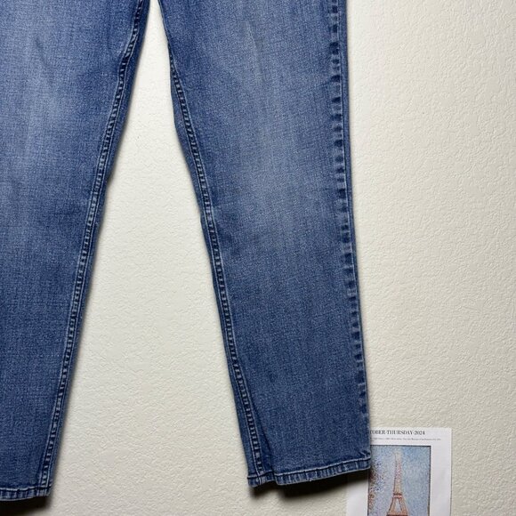 Buffalo David Bitton Jean Men 36 Stretch Straight Dark Wash Distressed Jackson-X - Picture 14 of 15